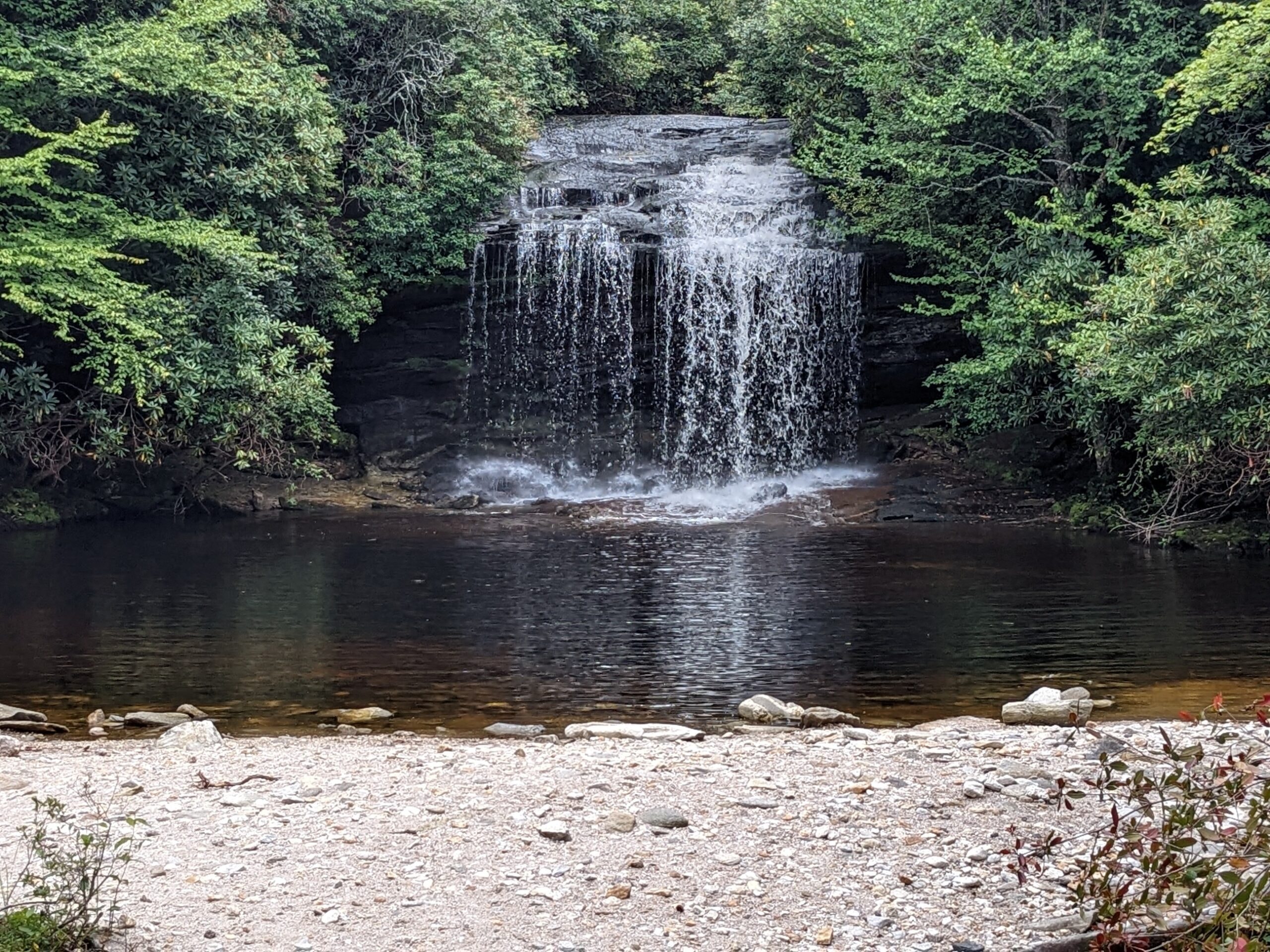 Rocky creek trail in the Deep Creek area of Great Smoky Mountains National Park